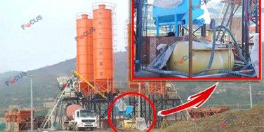 Convoyeur à ciment et broyeur de sacs de ciment pour centrale à béton