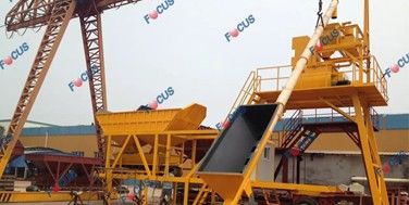 Expédition d'une centrale à béton mobile en Bolivie