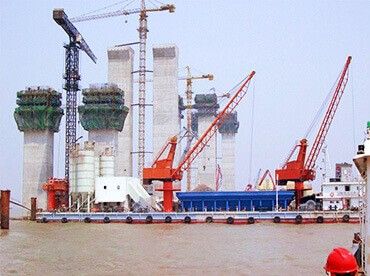 Centrale à béton montée sur barge FHZS60-180